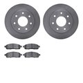Dynamic Friction Co 6202-99528, Rotors with Heavy Duty Brake Pads 6202-99528